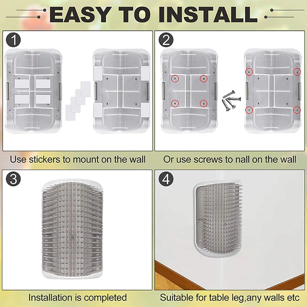 Rascador y masajeador para gatos, cepillo para quitar pelos, mesa de aseo, cuidado de perros y gatitos, accesorios Royal Canin