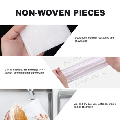 300PCS Non Woven Gauze Pad First Aid Gauze Sponges For Wound Care Sterile Gauze Flexible Breathable (White)