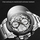 NAVIFORCE Original Watch for man 2025 New Stainless Steel Waterproof Chronograph Classic Quartz Wristwatch Brand Men Watch Gifts
