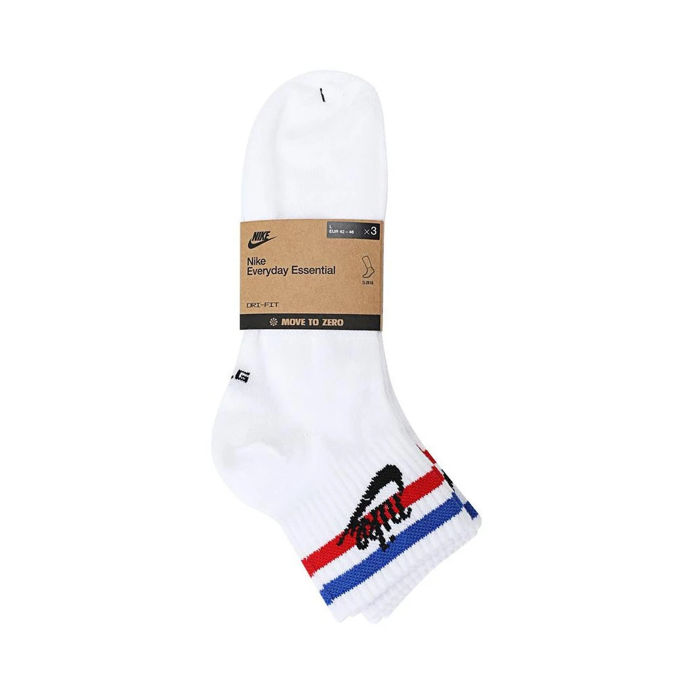 Calcetines Nike 2024 para adultos U NK NSW EVERYDAY ESSENTIAL AN 3PR DX5080-100