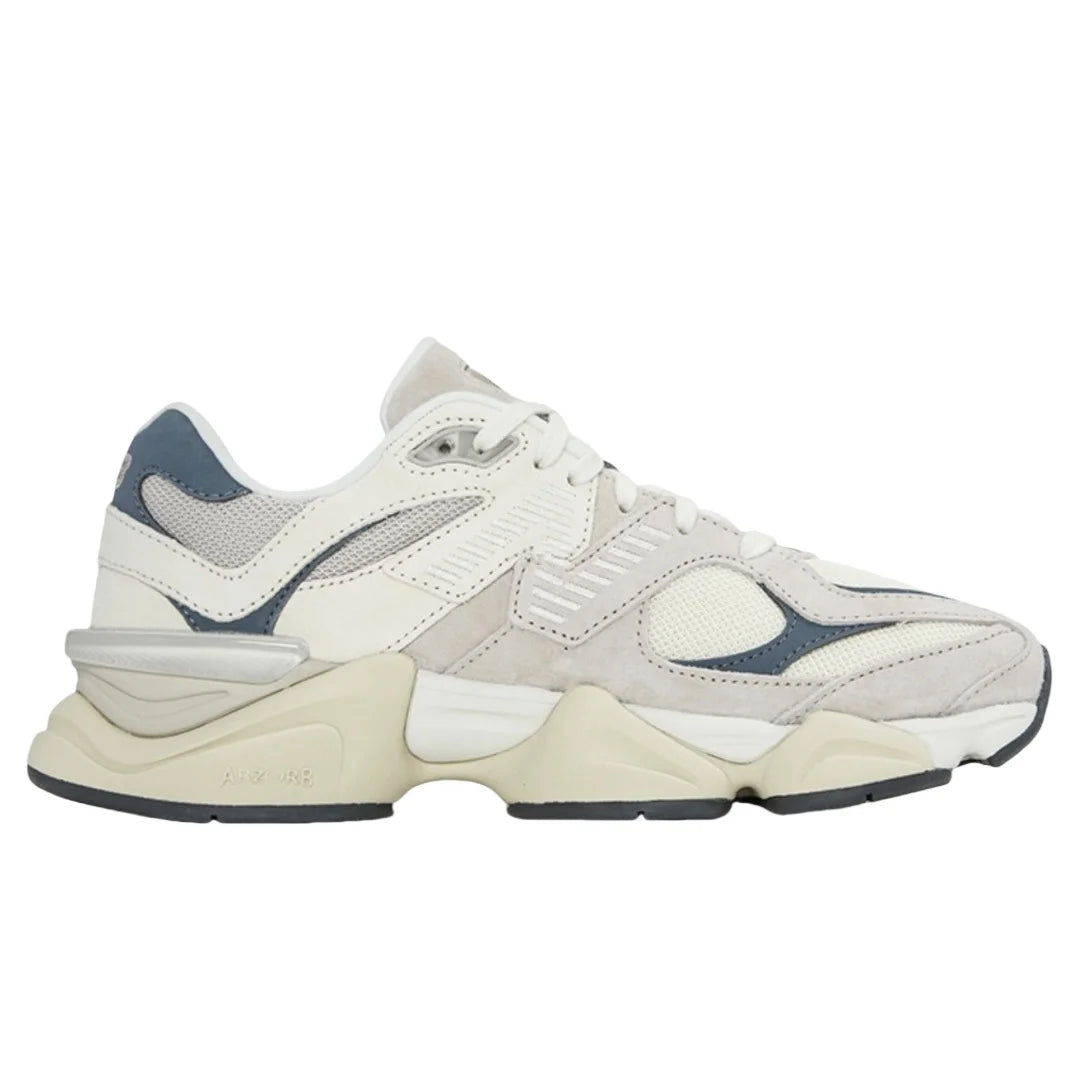 NewBalance NB 9060 Men's and Women's Casual Shoes Fashion Breathable Walking Mesh Flat Shoes Sneakers White Female Footwear