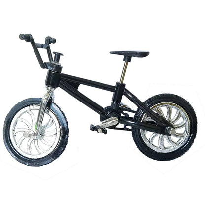 Mini Finger Bicycle Toys Alloy Miniature MTB Bike Model DIY Simulation Mountain Cycling Kid Gift Toy 1/12 Doll House Accessories