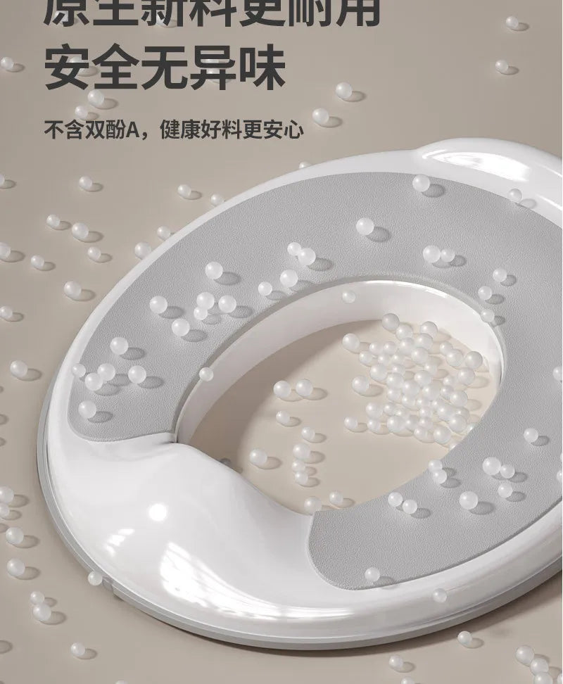 Children's Toilet Seat Potties Seat Children's Toilet Seat Universal Splash Proof Toilet Training for Male and Female Babies