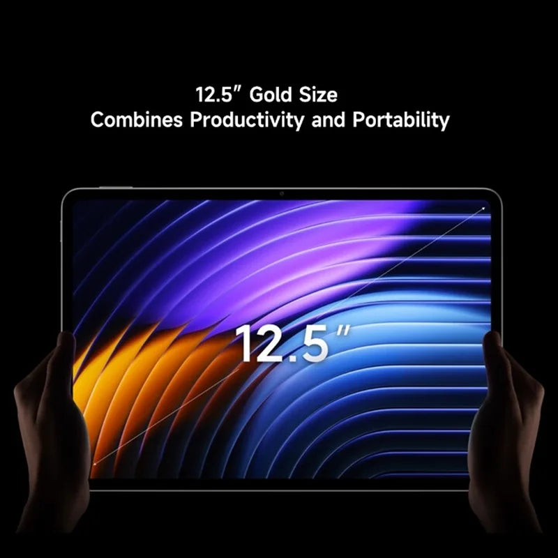 Xiaomi Tablet Xiaomi Pad 7S Pro 12.5 2025 12.5"3.2K XRing O1 processor 12GB+512GB Xiaomi HyperOS 2 system 10610mAh Tablet PC