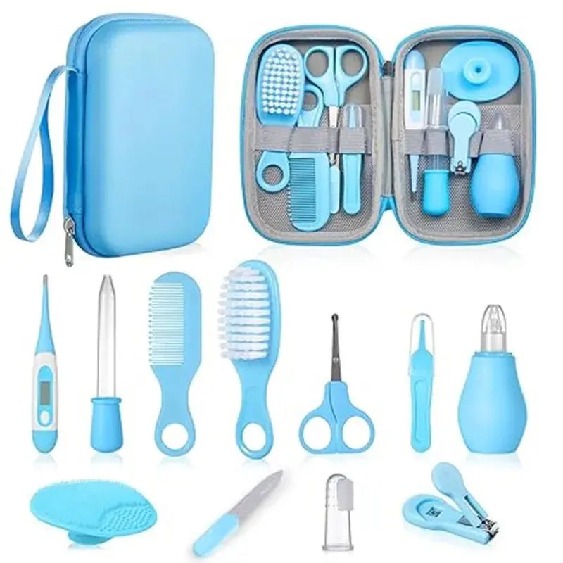 8pcs/Set Nail Clippers Baby Care Soft Comb Brush Care Combination Hair Comb Grooming Brush Set Nail Trimmer Tool Kit Healthcare