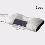 Knitted cotton pillow, cervical spine protection, sleep aid, pillow core, special household dormitory student pillow for adults