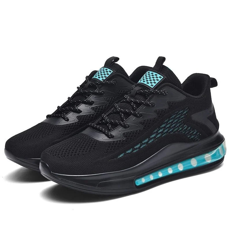 New Spring and Autumn Soft soled Running Men's Mesh Breathable Casual Sports Shoes Men's Coconut Trendy Shoes Men's Shoes