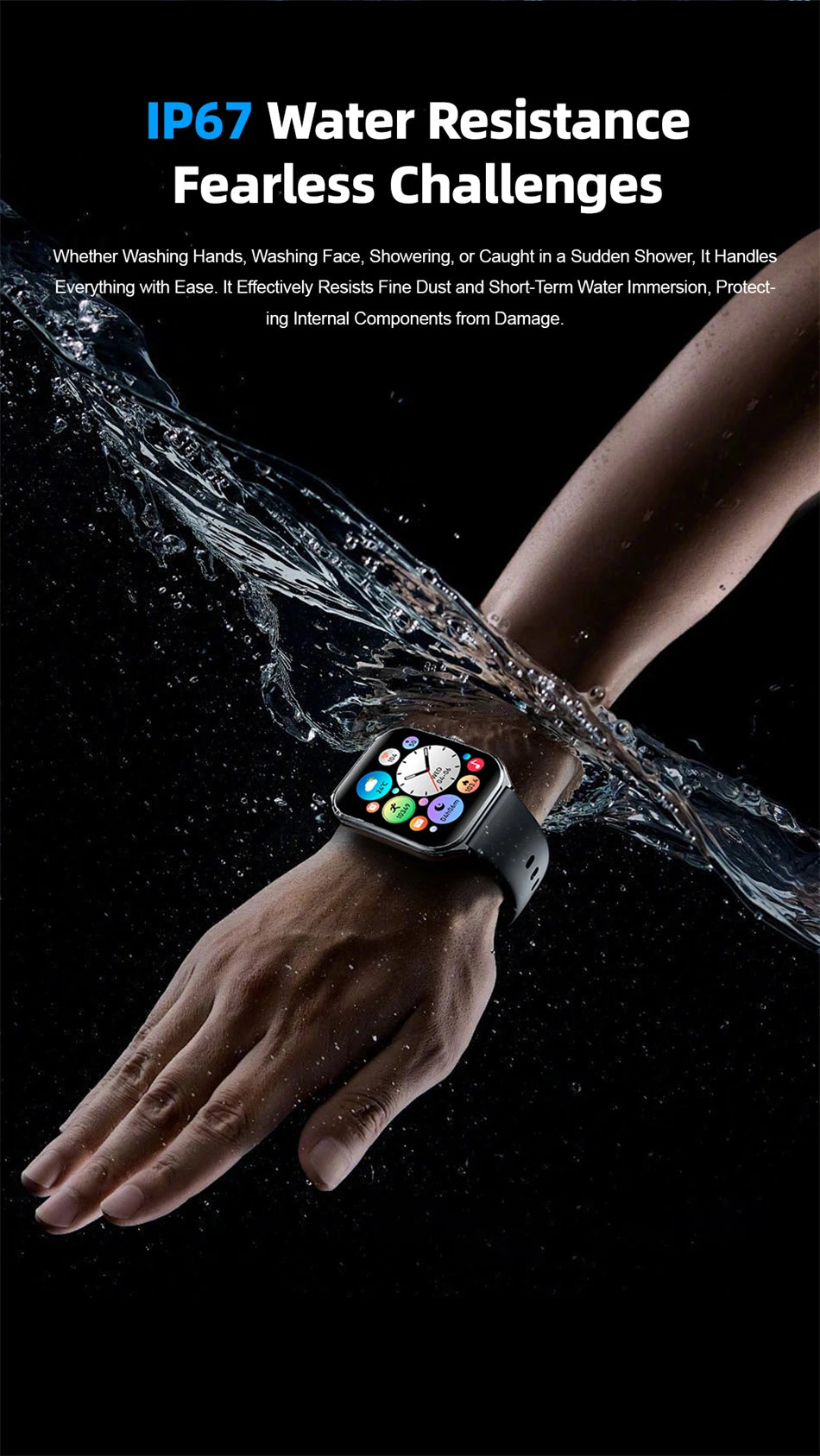 New For OPPO Ultra Thin Smart Watch Men Woman 1.96" HD AMOLED 70+Sports Mode Health Monitor Bluetooth Call Waterproof Smartwatch