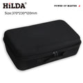 HILDA Large Capacity Tools Bag 3-size Available With Red Edges Tools Waterproof Tool Bags Electrician Hardware Tools Bag
