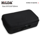 HILDA Large Capacity Tools Bag 3-size Available With Red Edges Tools Waterproof Tool Bags Electrician Hardware Tools Bag