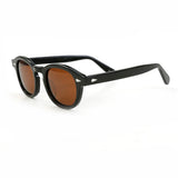 Polarized Sunglasses for Men and Women, UV400 Johnny Depp Lemtosh Style, Retro Acetate Frame, Eyeglasses Eyewear for Men