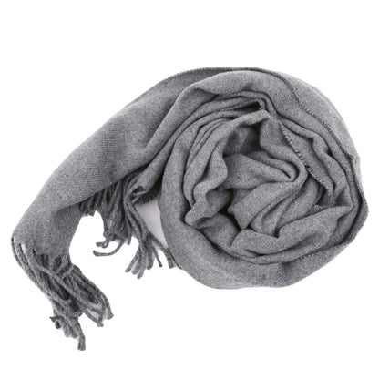 Classic Solid Colors Scarves Men Cashmere Soft Knitted Striped Scarf Long Tassel Neck Warmer Men'S Winter Scarf 2023 New