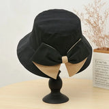 Women's Cotton Fabric Bucket Hats High Quality 10 Colors Unisex Women Summer Hat Sunbonnet Cap Outdoor Fisherman Hat