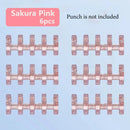 Fromthenon 5 Holes Puncher Loose Leaf Notebook Paper Mini Puncher Loose-leaf Binding Student Office Stationery Supplies