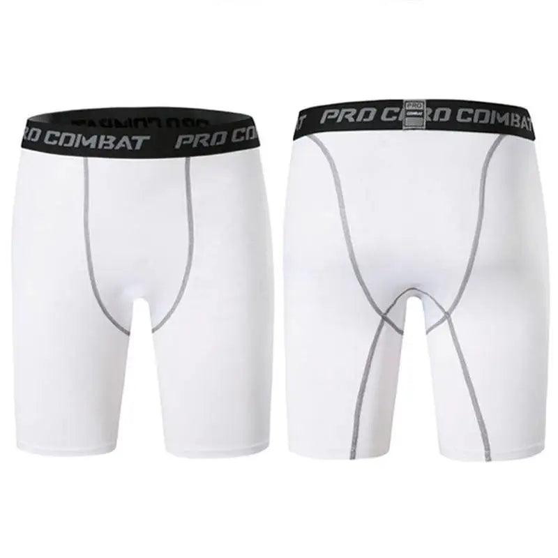 Sports New Men's Bodybuilding Shorts, Fitness Compression Tight Shorts, Sports Men's Muscle Active Elastic Tight Shorts