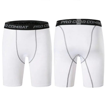 Sports New Men's Bodybuilding Shorts, Fitness Compression Tight Shorts, Sports Men's Muscle Active Elastic Tight Shorts
