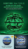 Glowing Basketball Leather Luminous Wear-Resistant Ball Size 5/6/7-27.5/28.5/29.5'' For Youth,In&Outdoor Basketball Night Game