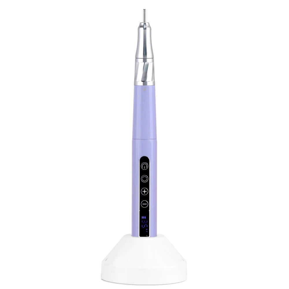 85w Brushless Motor Cordless Nail Drill 35000RPM Electric Handle Pen Drill Pedicure Rechargeable Handpiece Portable Base Charge