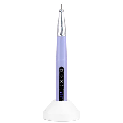 85w Brushless Motor Cordless Nail Drill 35000RPM Electric Handle Pen Drill Pedicure Rechargeable Handpiece Portable Base Charge