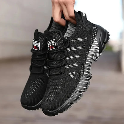 New 2025 Men Running Shoes Breathable Outdoor Sports Shoes Lightweight Sneakers for Men Comfortable Athletic Training Footwear