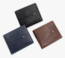 Slim Men Wallets New Short Zipper Card Holder Photo Holder Male Purse Simple Coin Pocket High Quality PU Leather Men's Wallet