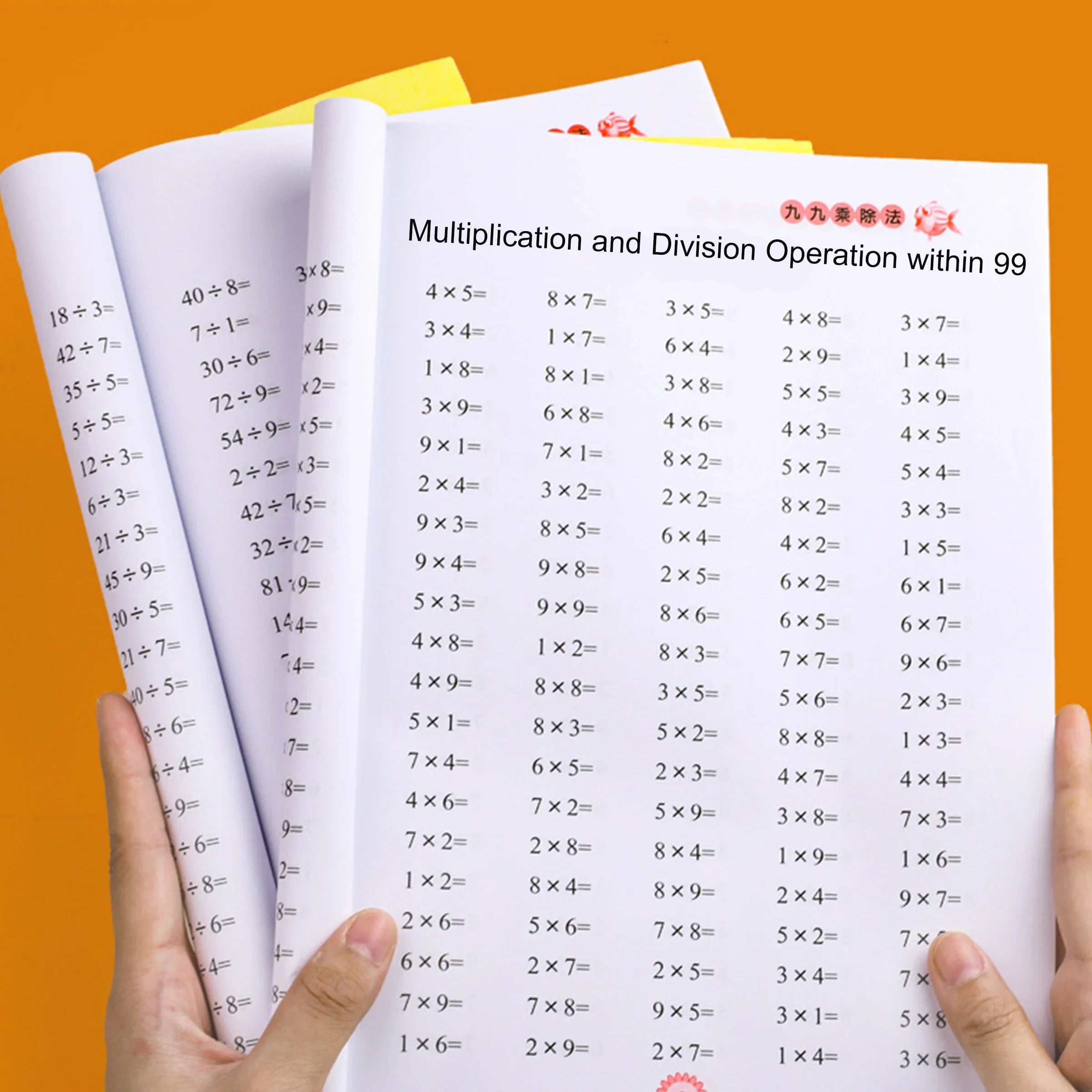 Times Tables Practice Workbook: Multiplication and Division within 99 - Exercises for Memorizing Multiplication Tables Math Workbook