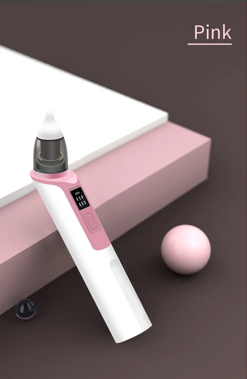 2024 New Pattern Baby Electric Nasal Aspirator, Rechargeable, for Newborns, Sucks Out Mucus to Prevent Nasal Congestion