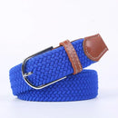 Women's Belt Fashion Casual Woven Elastic Belt Outdoor Sports Military Tactical Strap Climbing Work Belt Unisex Jeans Pants