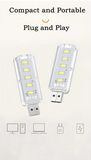 Portable Dimmable Touch Control 10LEDs USB Night Light 5V Bulb for Bedroom Study PC Laptop Mobile Power Bank Plug in Lighting
