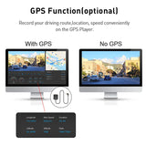 Acceo A37 Car DVR 10.0 Inch Rear View Mirror 2.5K Dash Cam 1080P Car Camera With Rear View Camera Video Recorder Registrar DVRs