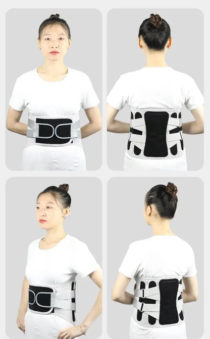Cinturón de soporte lumbar para hernia discal, corsé ortopédico para aliviar el dolor de espalda y corregir la postura, descompresión de la columna vertebral.