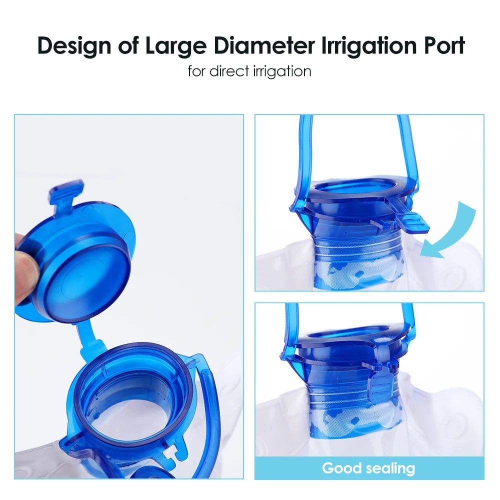Reusable Enema Bag Colon Irrigator Feminine Hygiene Health Care Weight Loss Silicone Water Detox Douche Anal Vagina Cleaner