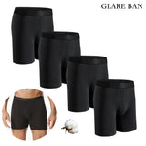 4pcs Set Mid-Long Boxer Shorts Men's Underwear Cotton Breathable Male Underpants for Men Homme Boxershorts Slips Soft Panties