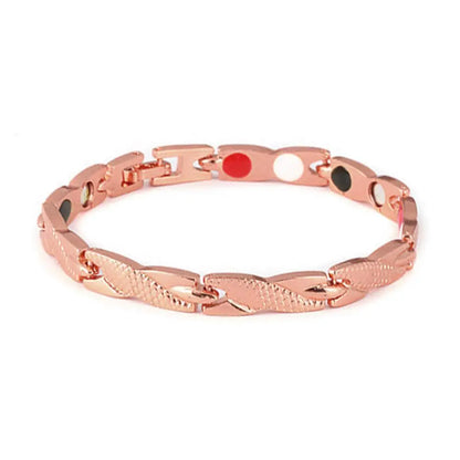 Pulsera magnética de terapia con diseño de dragón para mujer y hombre.