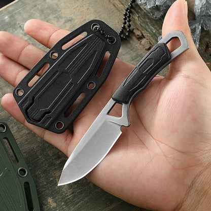1PC Outdoor Stainless Steel Mini Knife High Hardness Defensive Folding Knife EDC Multi-purpose Camping Survival Portable Knife