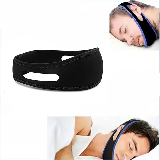 Anti Snore Belt for Men and Women, Stop Snoring Chin Strap, Night Sleep Support, Jaw Bandage, Snore Guard, Health Tools 