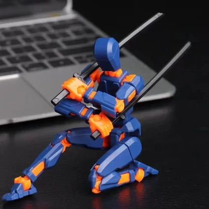 Robot multiarticular movible Shapeshift 2.0, maniquí impreso en 3D, 13 figuras de acción, juguetes para niños, adultos, juegos para padres e hijos.