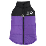 Warm Pet Clothing Winter Reflective Dog Costume Soft Windproof Zipper Jacket Coat With D-ring For Small Dog Chihuahua Labrador