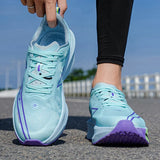 Unisex Sports Running Shoes for Men Women Training Soft Rebound Shock-Absorbing Summer Outdoor Jogging Shoes for Teenagers