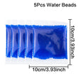 5pcs Transparent Grow Home &amp; Garden Crystal Soil Water Beads Room Decor Ball Wedding Decoration Gel Pearls Hydrogel Orbiz Seedlings 