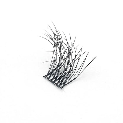5D DIY Cluster Invisible band Lashes Segmented Bundle Thick Eyelashes Extension Russian Volume Individual False Lashes Cilios