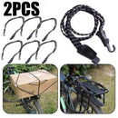 2PCSMotorbike Line Elastic Luggage Rope Load Carrier Strap Elastic Rubber Strap Buckle Rope with Hooks Bike Accessories