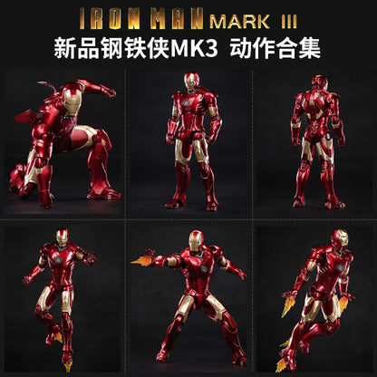 Figura de acción de Iron Man Legends, Mk42, War Machine, MK1, MK2, MK3, MK4, MK5, MK6, MK7, Avengers Spider-Man, Infinity War, ZD Original 