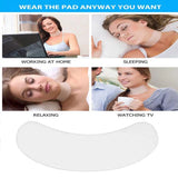 Reusable Anti-aging Silicone Invisible Chest Patch Self Adhesive Anti Wrinkle Facial Skin Lifting Patches Wrinkle Remover Strip