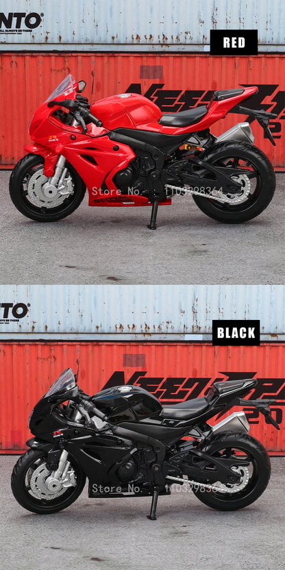 MSZ 1:18 Suzuki GSX-R1000 YAMAHA YZF-R1 1976 Rally200 Classic Motorcycle Static Model Alloy Die Casting Car Toy Gifts