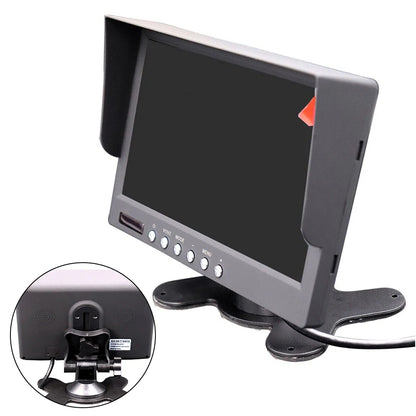 Sturdy Stand Holder Bracket for Car TFT Screen Display ABS Material Screw Fastening Suitable for 7/9 Inch Screen