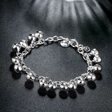 925 Sterling Silver Chain Bracelets for Men Women Braided Rope Male Fashion Jewelry High Quality New 4mm 