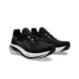 Original Asics Nimbus 26 Running Shoes Men Cushion Stability Asics Sports Shoes Unisex Sneakers White