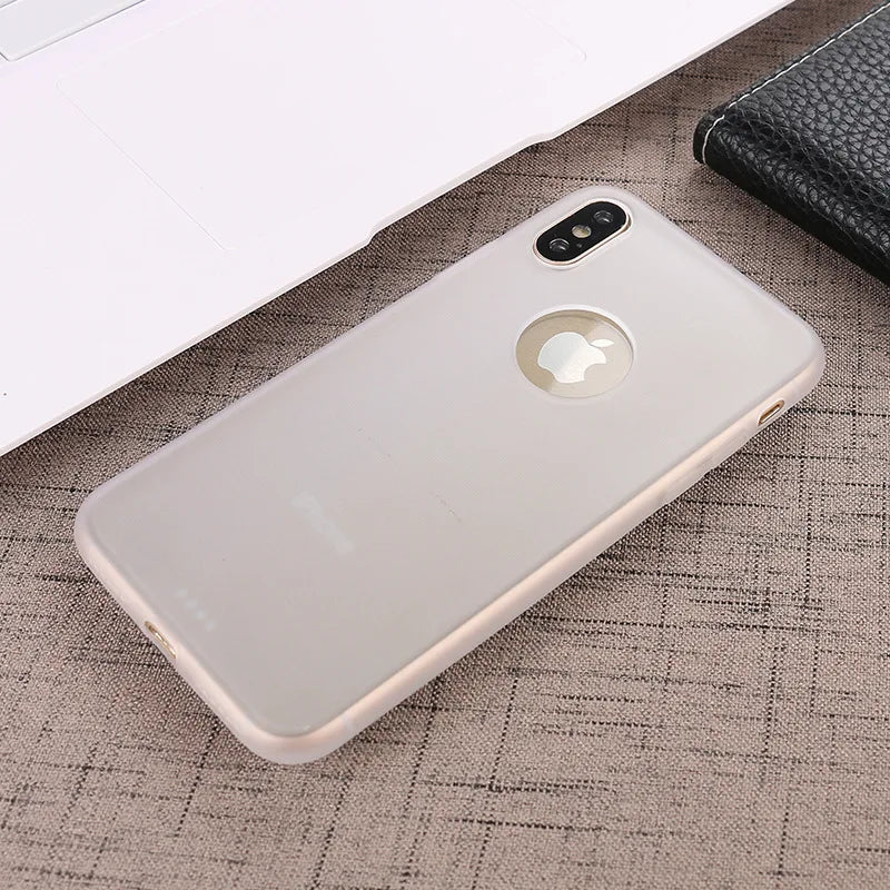 Silicon Case for iPhone 6S 6 7 8 Plus SE 2020 11 12 Pro Max 12 mini X XS MAX XR Gel Cell Phone Cover Casing Coque With logo hole