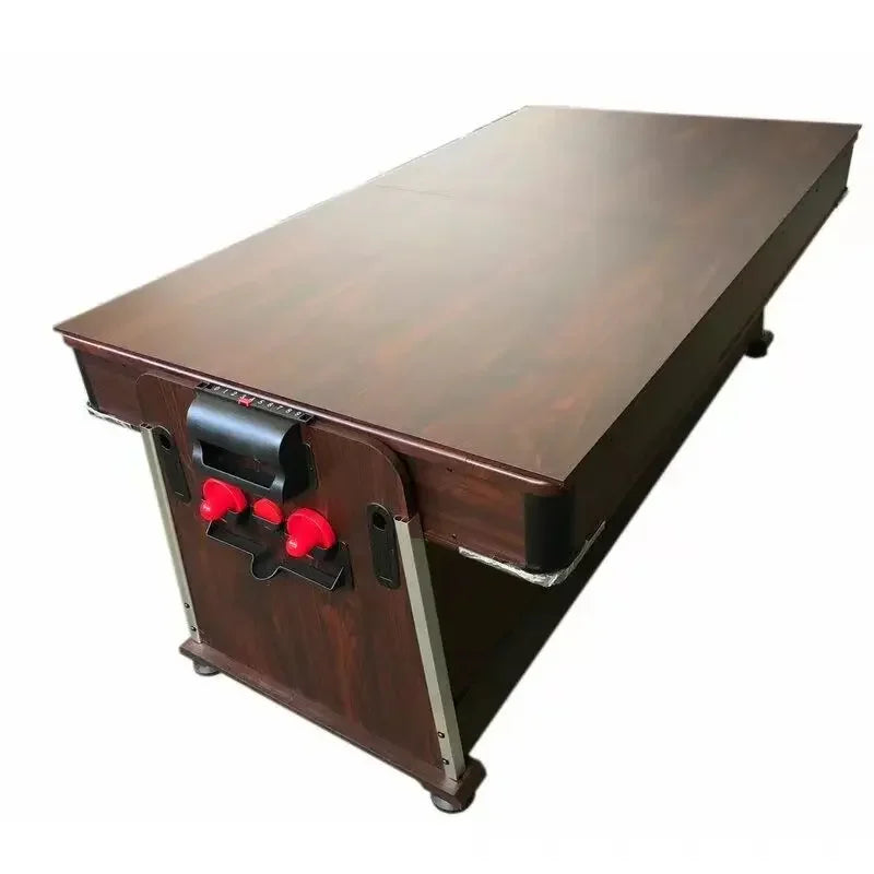 Mesa de billar multijuegos 4 en 1 giratoria moderna para hockey de aire